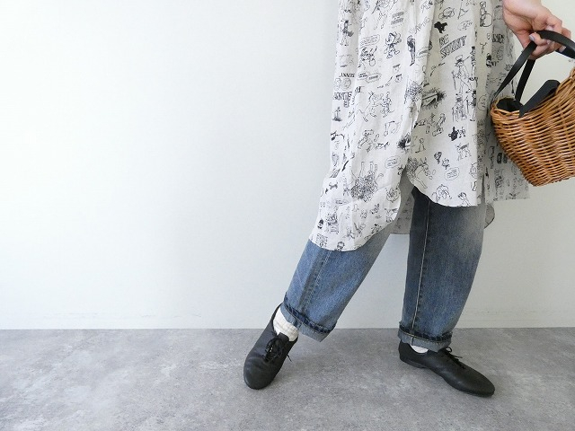 R&D.M.Co-(オールドマンズテーラー) グラフティスタンドカラーシャツ GRAFFITI STAND COLLAR SHIRTの商品画像7