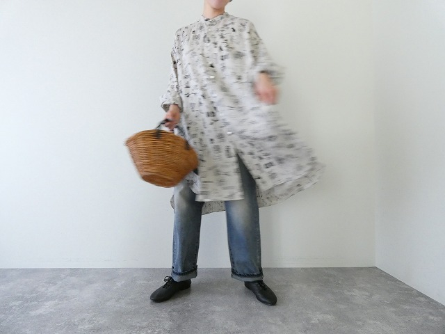 R&D.M.Co-(オールドマンズテーラー) グラフティスタンドカラーシャツ GRAFFITI STAND COLLAR SHIRTの商品画像9