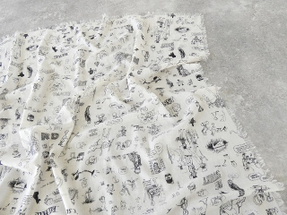 R&D.M.Co-(オールドマンズテーラー) GRAFFITI  GAUZE SHAWLの商品画像23