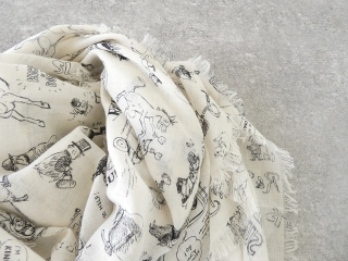 R&D.M.Co-(オールドマンズテーラー) GRAFFITI  GAUZE SHAWLの商品画像26
