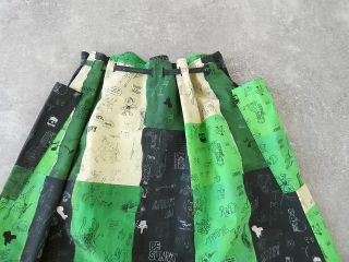 R&D.M.Co-(オールドマンズテーラー) MOSAIC GRAFFITI STRING SKIRTの商品画像27
