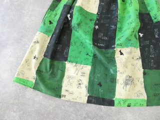 R&D.M.Co-(オールドマンズテーラー) MOSAIC GRAFFITI STRING SKIRTの商品画像28