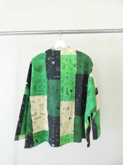 R&D.M.Co-(オールドマンズテーラー) MOSAIC GRAFFITI BAGGY SHIRTの商品画像11