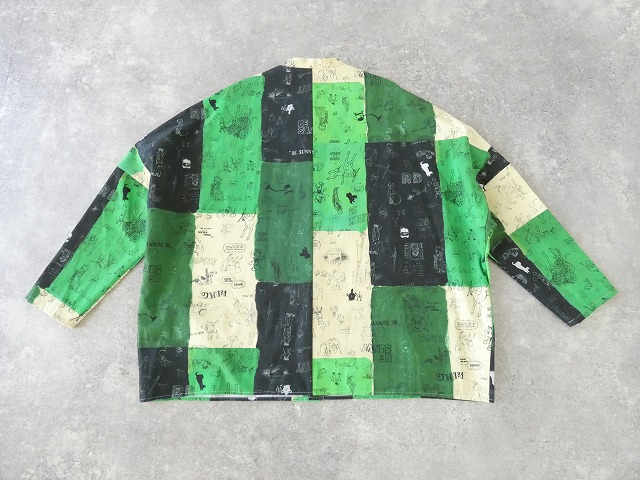 R&D.M.Co-(オールドマンズテーラー) MOSAIC GRAFFITI BAGGY SHIRTの商品画像12