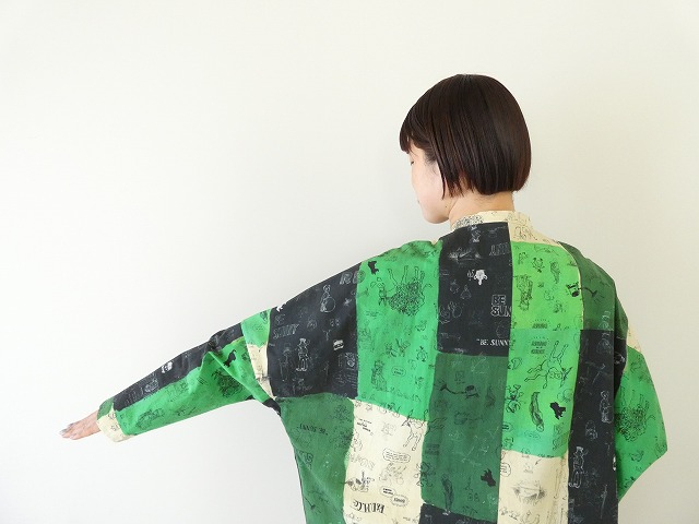 R&D.M.Co-(オールドマンズテーラー) MOSAIC GRAFFITI BAGGY SHIRTの商品画像7