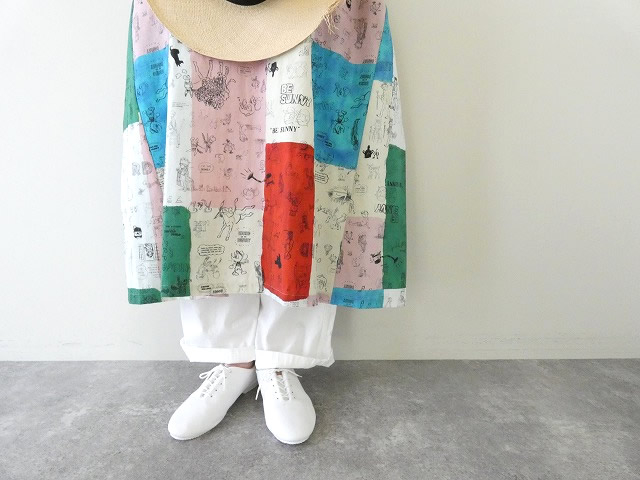 R&D.M.Co-(オールドマンズテーラー) MOSAIC GRAFFITI PULLOVER DRESSの商品画像10