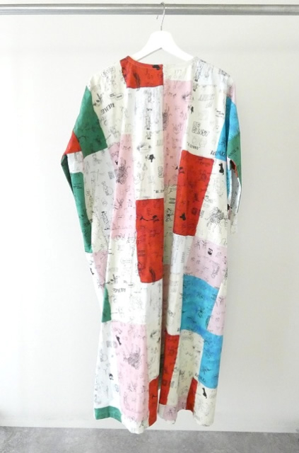 R&D.M.Co-(オールドマンズテーラー) MOSAIC GRAFFITI PULLOVER DRESSの商品画像14