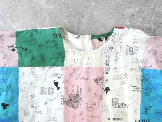 R&D.M.Co-(オールドマンズテーラー) MOSAIC GRAFFITI PULLOVER DRESSの商品画像17