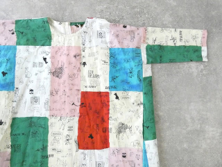R&D.M.Co-(オールドマンズテーラー) MOSAIC GRAFFITI PULLOVER DRESSの商品画像18