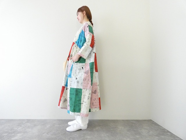 R&D.M.Co-(オールドマンズテーラー) MOSAIC GRAFFITI PULLOVER DRESSの商品画像2