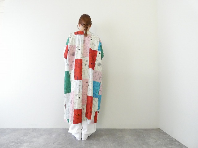 R&D.M.Co-(オールドマンズテーラー) MOSAIC GRAFFITI PULLOVER DRESSの商品画像5