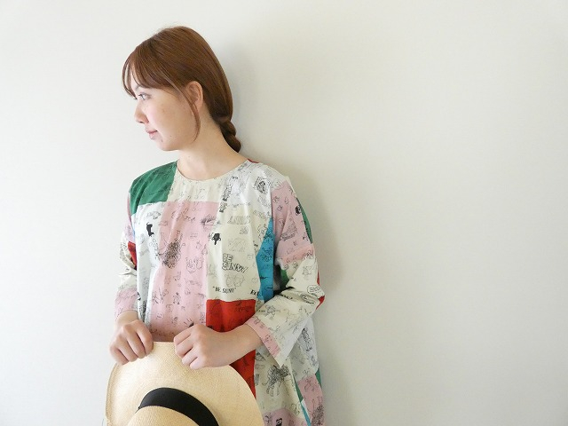R&D.M.Co-(オールドマンズテーラー) MOSAIC GRAFFITI PULLOVER DRESSの商品画像8