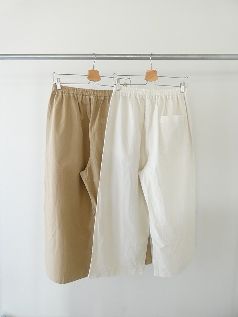 prit(プリット) オーガニックコットン強撚ダンプ固仕上げワイドパンツの商品画像10