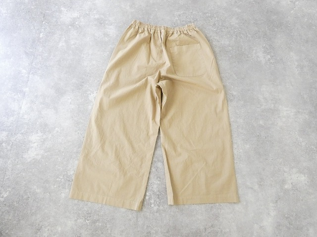 prit(プリット) オーガニックコットン強撚ダンプ固仕上げワイドパンツの商品画像29