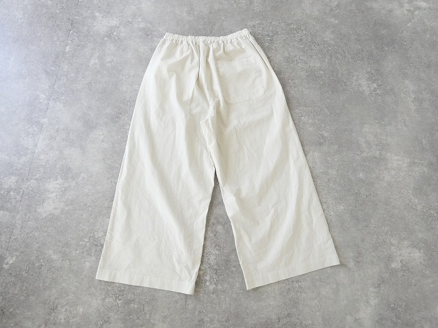 prit(プリット) オーガニックコットン強撚ダンプ固仕上げワイドパンツの商品画像43