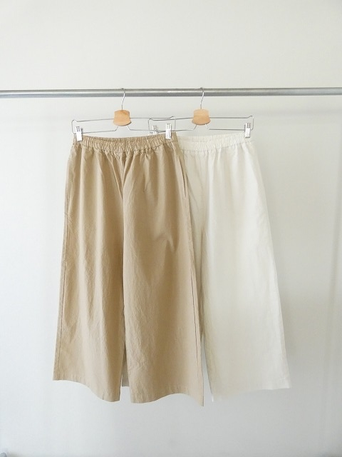 prit(プリット) オーガニックコットン強撚ダンプ固仕上げワイドパンツの商品画像9