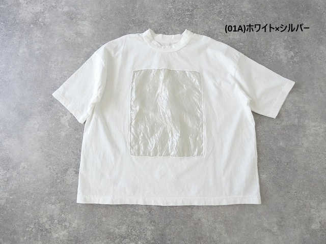 prit(プリット) 空紡天竺×リネン箔プリント5分袖フレームTシャツの商品画像42