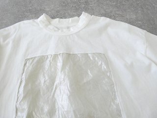 prit(プリット) 空紡天竺×リネン箔プリント5分袖フレームTシャツの商品画像44