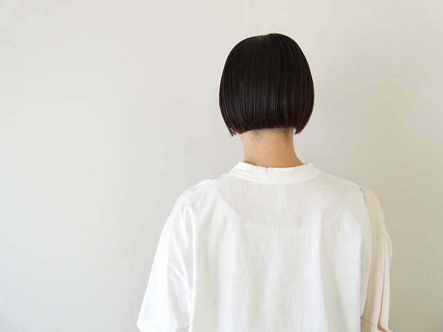 prit(プリット) 空紡天竺×リネン箔プリント5分袖フレームTシャツの商品画像8