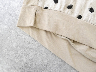 prit(プリット) 強撚引き揃え天竺リネンコットンランダムドット刺繍切替プルオーバーベストの商品画像32