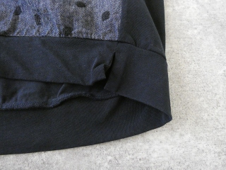 prit(プリット) 強撚引き揃え天竺リネンコットンランダムドット刺繍切替プルオーバーベストの商品画像46