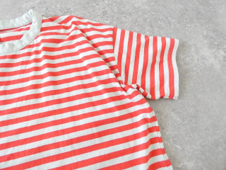 prit(プリット) リサイクル天竺カラーボーダー5分袖ワイドTシャツの商品画像32