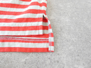 prit(プリット) リサイクル天竺カラーボーダー5分袖ワイドTシャツの商品画像33