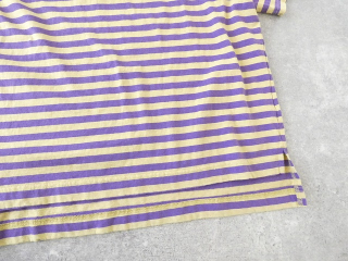 prit(プリット) リサイクル天竺カラーボーダー5分袖ワイドTシャツの商品画像45