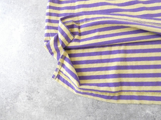 prit(プリット) リサイクル天竺カラーボーダー5分袖ワイドTシャツの商品画像46