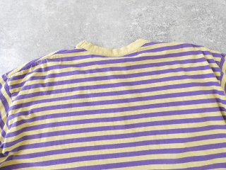 prit(プリット) リサイクル天竺カラーボーダー5分袖ワイドTシャツの商品画像47