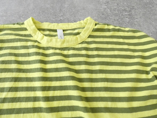 prit(プリット) リサイクル天竺カラーボーダー5分袖ワイドTシャツの商品画像58