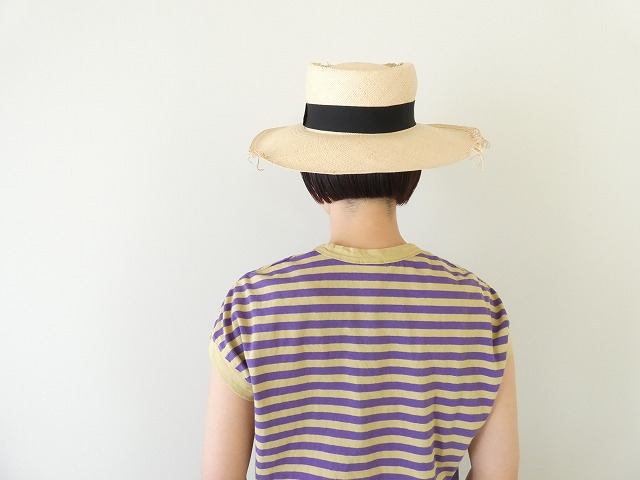 prit(プリット) リサイクル天竺カラーボーダーフレンチスリーブの商品画像6