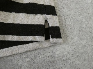 prit(プリット) 40/1ヨーロッパリネン天竺ボーダーオーバーサイズプルベストの商品画像32