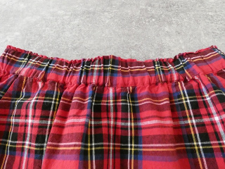 Sarahwear(サラウェア) コットンリネンタータンチェックペインタースカートの商品画像21