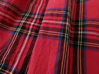 Sarahwear(サラウェア) コットンリネンタータンチェックペインタースカートの商品画像23