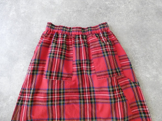 Sarahwear(サラウェア) コットンリネンタータンチェックペインタースカートの商品画像25