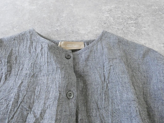 SSC コットンリネンボイルワッシャーギャザーコクーンブラウスの商品画像30