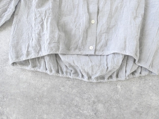 SSC コットンリネンボイルワッシャーギャザーコクーンブラウスの商品画像45