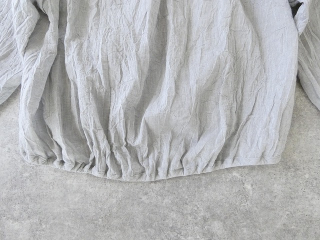 SSC コットンリネンボイルワッシャーギャザーコクーンブラウスの商品画像49