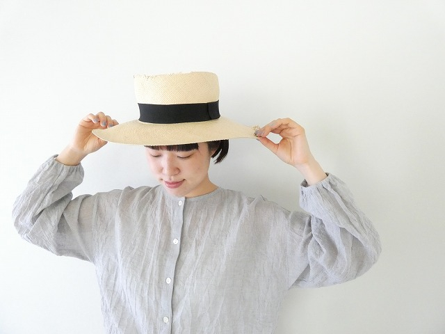 SSC コットンリネンボイルワッシャーギャザーコクーンブラウスの商品画像5