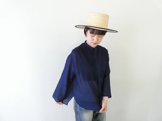 vb コットンローンピンタックデザインシャツブラウスの商品画像1