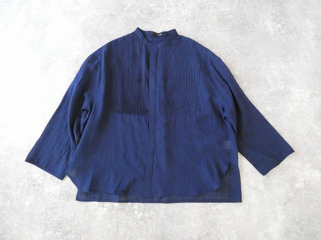 vb コットンローンピンタックデザインシャツブラウスの商品画像11