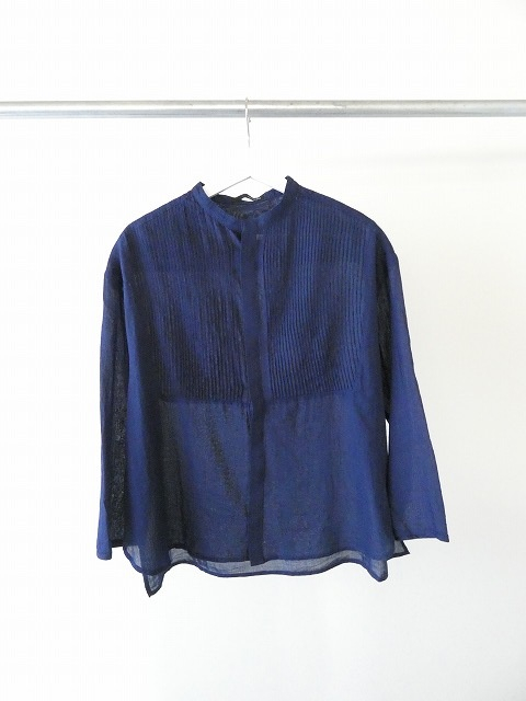 vb コットンローンピンタックデザインシャツブラウスの商品画像3