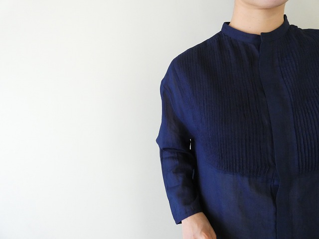 vb コットンローンピンタックデザインシャツブラウスの商品画像6