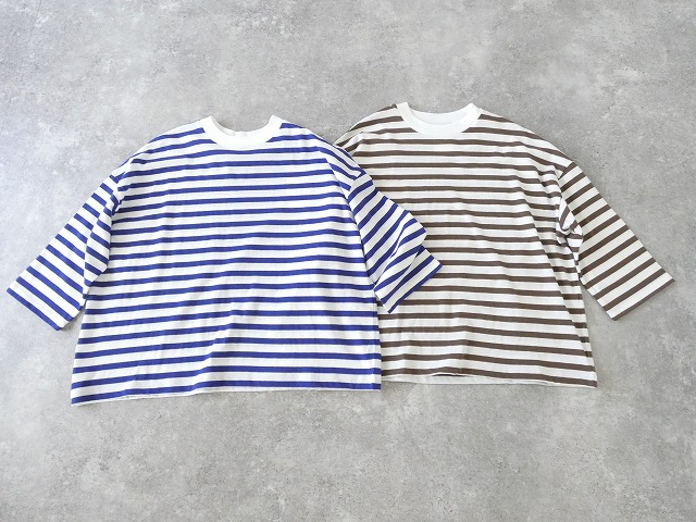 Veritecoeur(ヴェリテクール) 1×1.5ボーダーショートスリーブの商品画像10