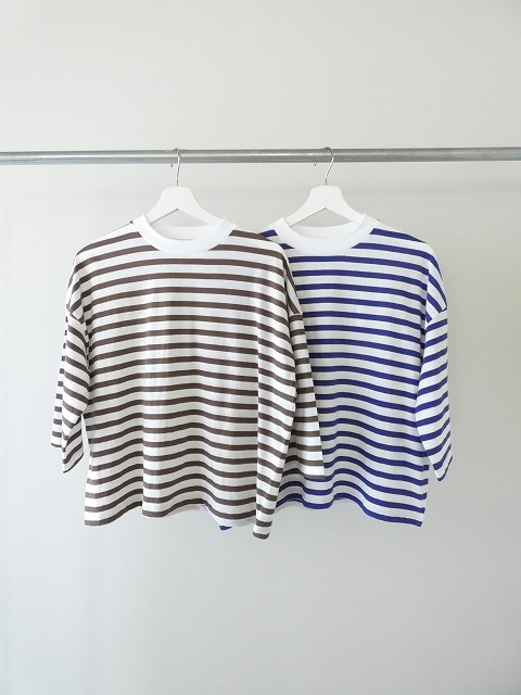 Veritecoeur(ヴェリテクール) 1×1.5ボーダーショートスリーブの商品画像3