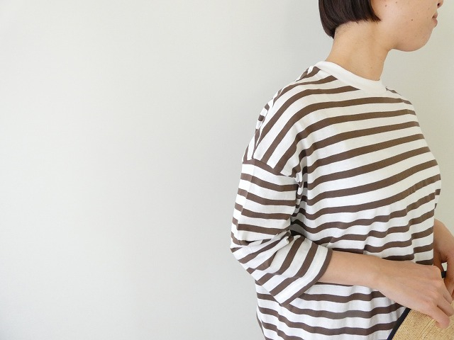 Veritecoeur(ヴェリテクール) 1×1.5ボーダーショートスリーブの商品画像4