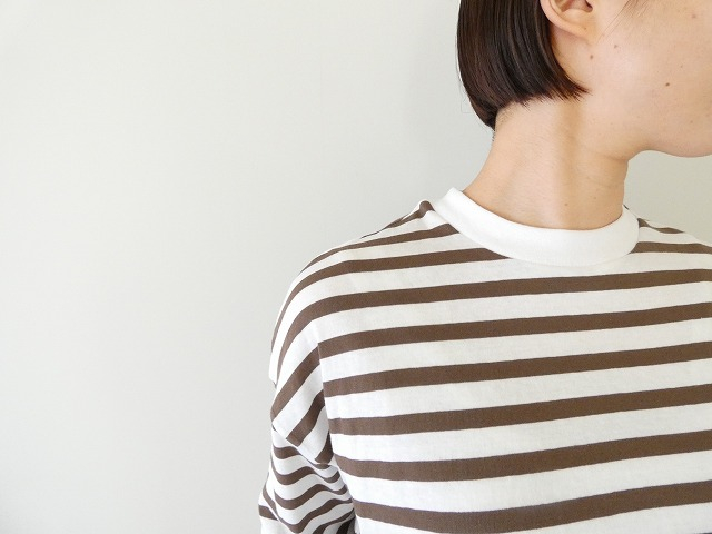 Veritecoeur(ヴェリテクール) 1×1.5ボーダーショートスリーブの商品画像5