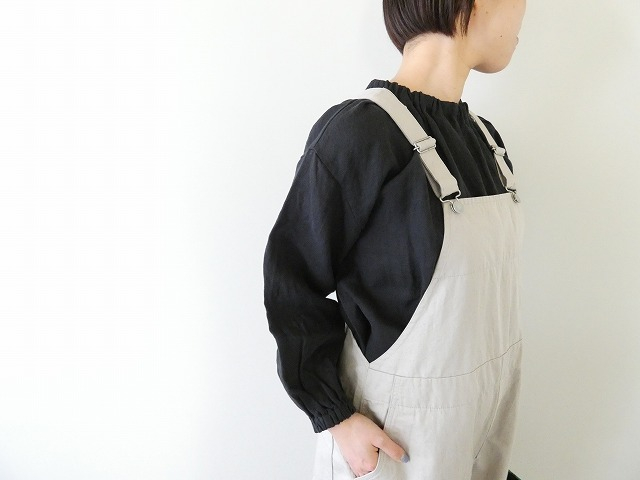 Hands of creation(ハンズオブクリエイション) コットンリネンツイルサロペットの商品画像4