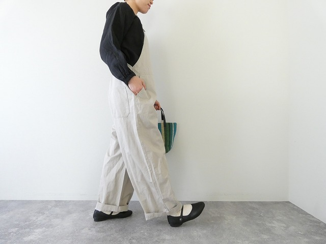 Hands of creation(ハンズオブクリエイション) コットンリネンツイルサロペットの商品画像9